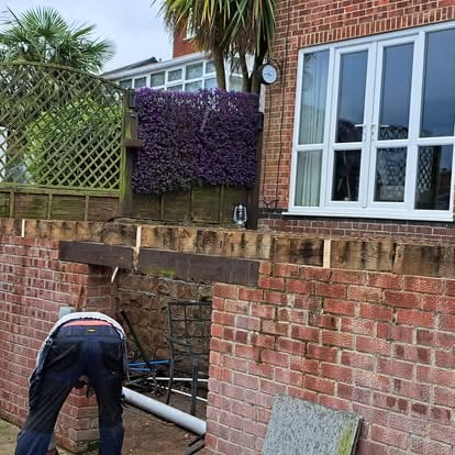 Decking project by Woodland Views