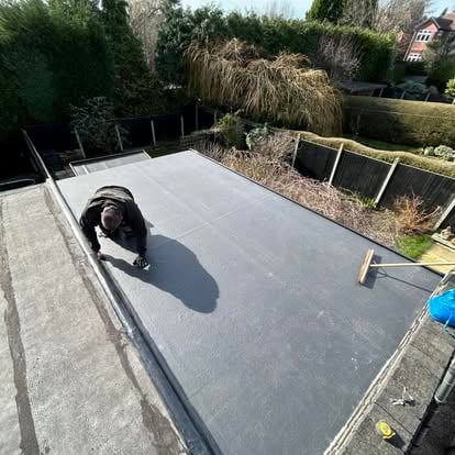 EPDM roofing by Woodland Views