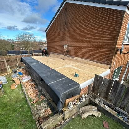 EPDM roofing by Woodland Views